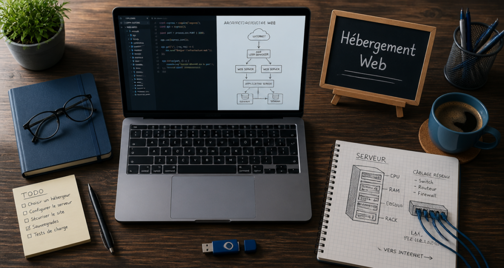 comment heberger un site web ordinateur bureau