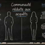 illustration communauté réduite aux acquets biens propres et communs