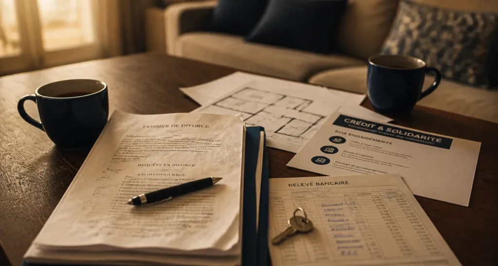 Divorce et crédit immobilier en cours : dossier, crédit et rachat de soulte ou vente