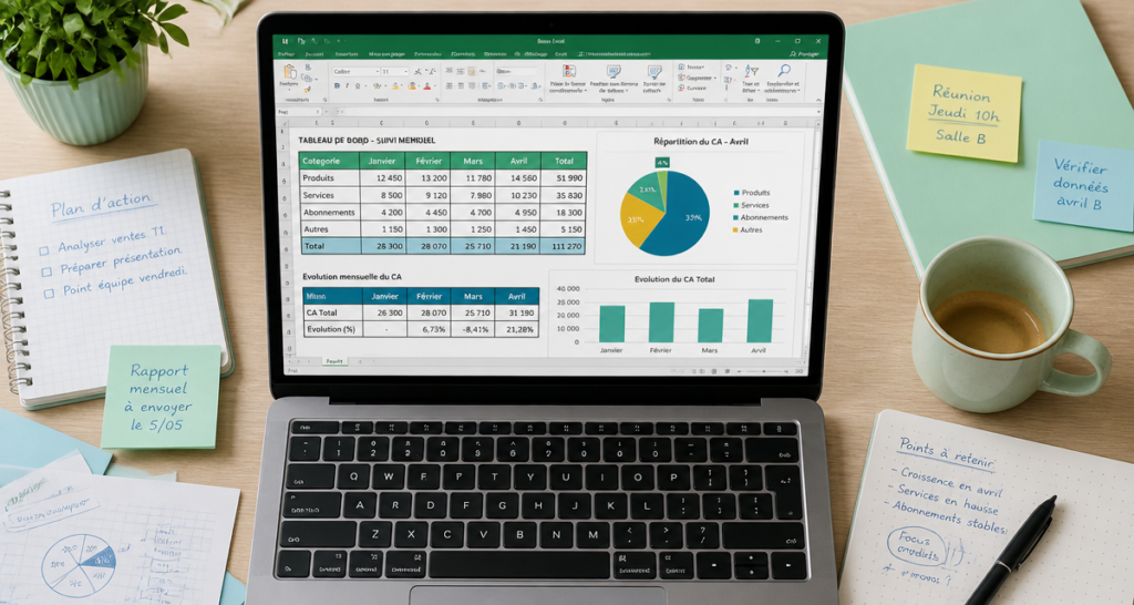 excel apprendre feuille excel bureau moderne