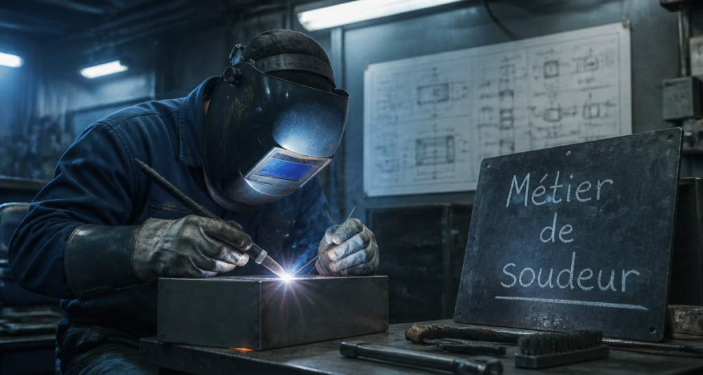 metier de soudeur soudure TIG atelier industriel