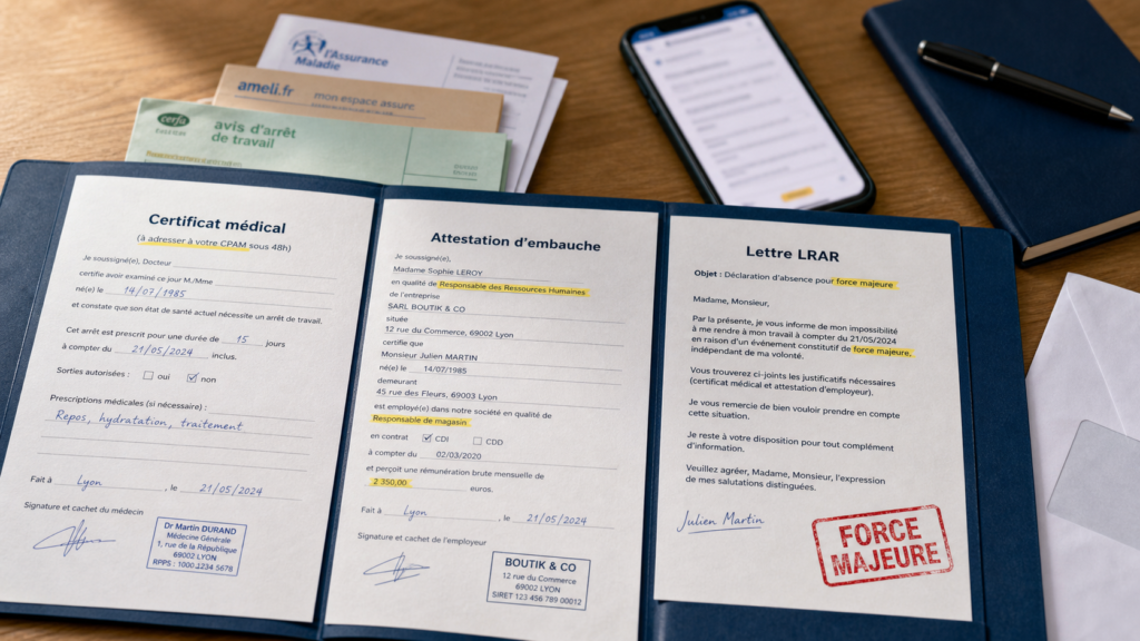 Motif abandon formation : force majeure et protection des droits