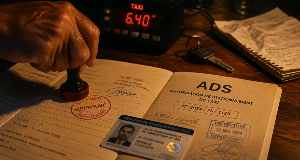 Peut on acheter une licence de taxi sans carte professionnelle : cachet, documents ADS, dossier taxi.