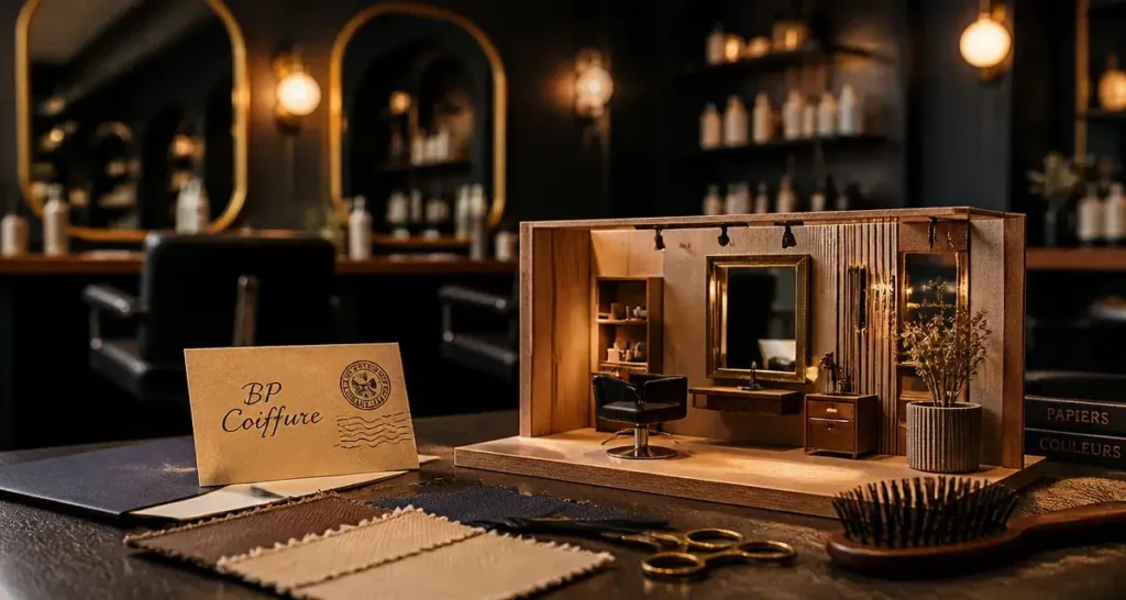 Quel diplôme pour ouvrir un salon de coiffure : BP Coiffure, maquette de salon