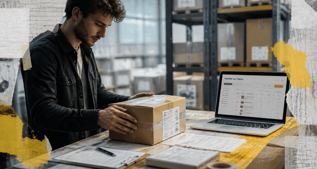 vendre sur temu colis entrepôt marketplace