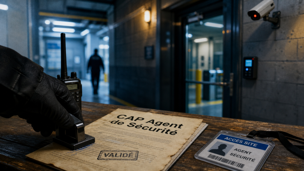 cap securite : agent de sécurité, surveillance et secours, sécurité incendie