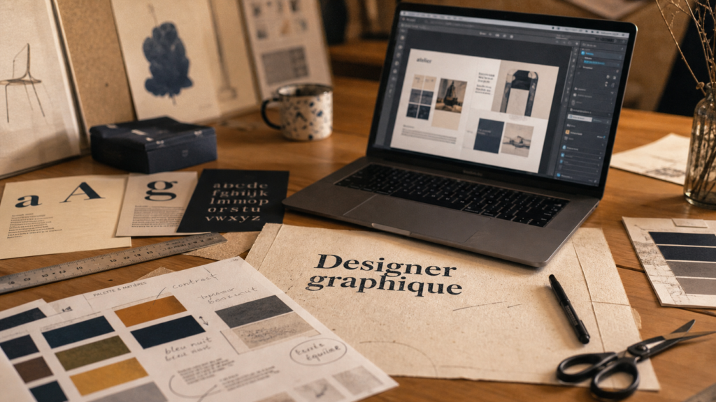 Devenir designer graphique : atelier de design graphique et maquette UI/UX