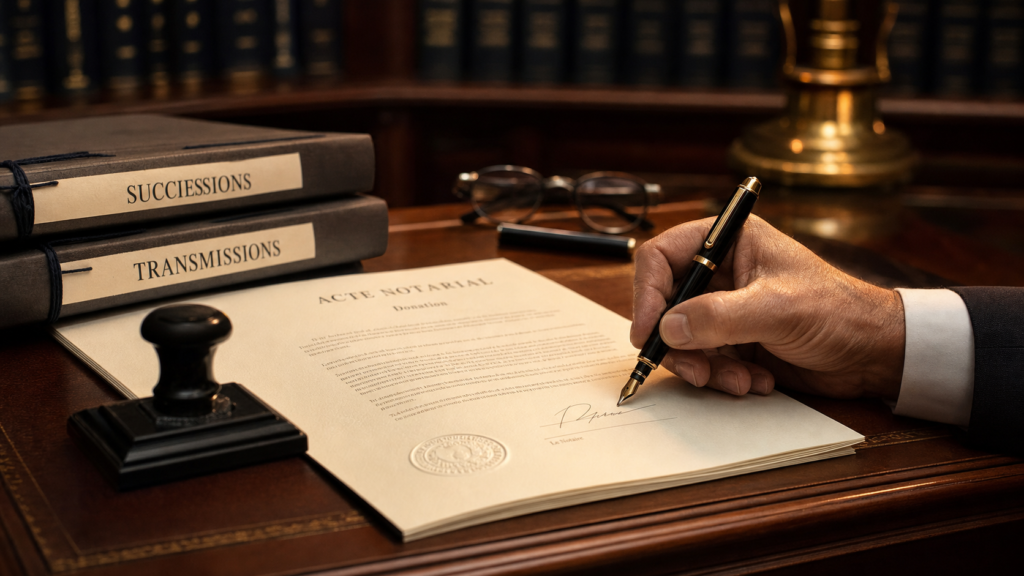 Devenir notaire à 40 ans : acte notarial et dossiers successions