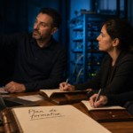 Formateur informatique en salle, apprenants prenant des notes : former sans perdre les utilisateurs