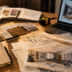 Formation architecte d'intérieur à distance 100 % visio : plans 3D et échantillons matériaux