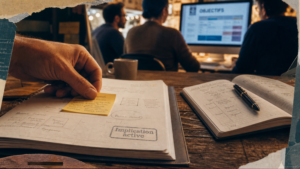 Implication au travail : engagement, retrait, désengagement au bureau