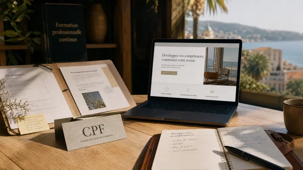 Formation professionnelle continue Nice, CPF et inscription en ligne