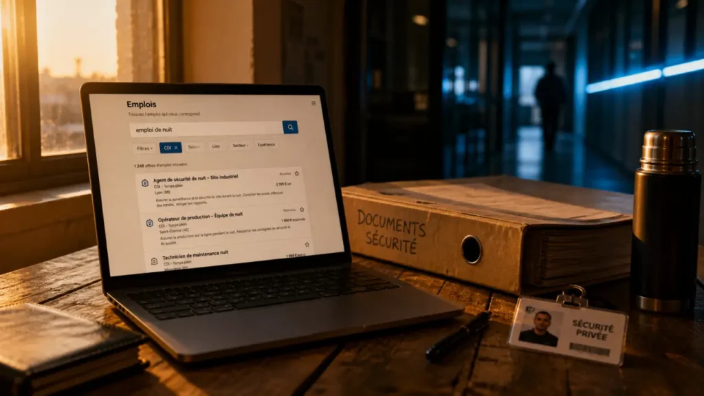 Je cherche un travail de nuit : filtres et salaires sur un site d’annonces