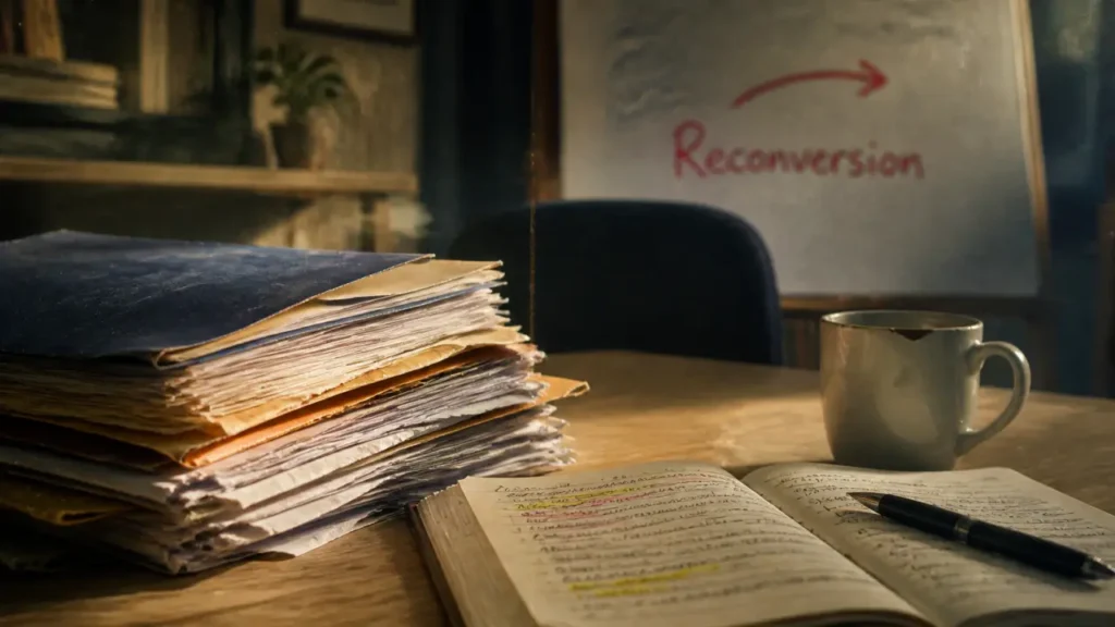 Prof en reconversion : dossiers et notes sur la reconversion