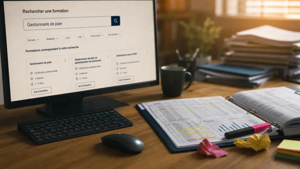Formation gestionnaire de paie pole emploi : financement et débouchés