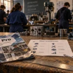 Métier bac pro : brochures Bac Pro et outils en atelier, débouchés après le diplôme