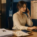 Metier non physique sans diplome : hôtesse accueil au bureau