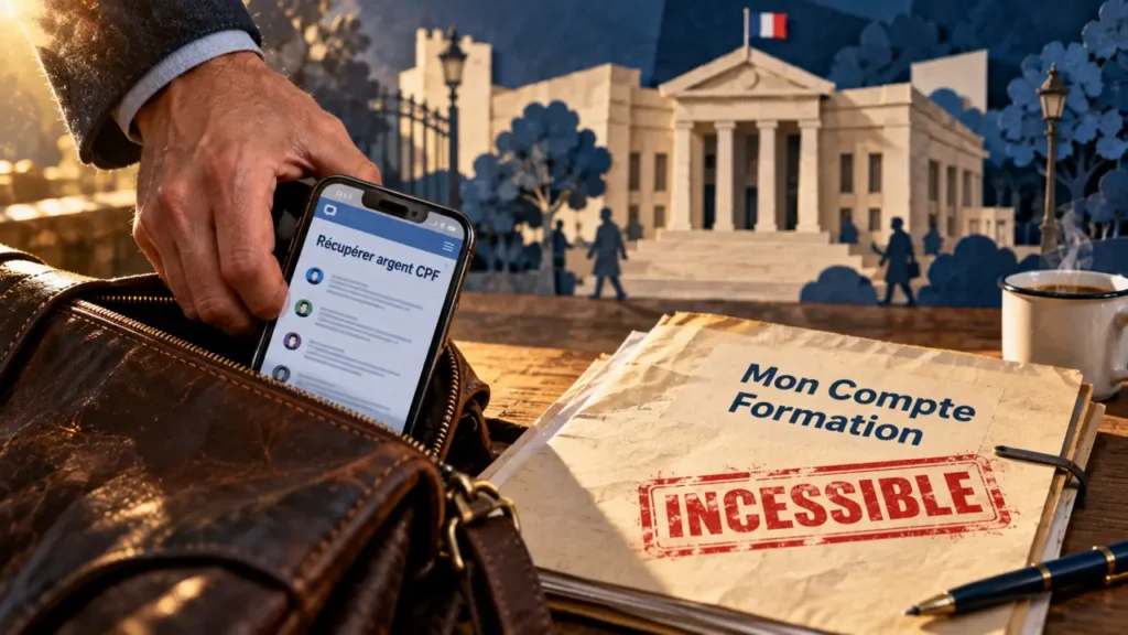 récupérer argent cpf forum : impossible de retirer l’argent, sauf formation