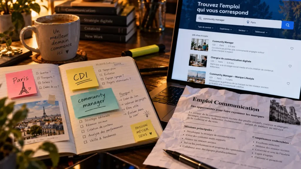 Emploi communication : missions ciblées plutôt que l’intitulé