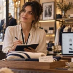 Métier dans le commerce : vendeuse conseil vente magasin et e-commerce