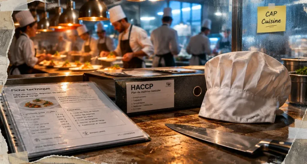 Reconversion cuisinier : CAP Cuisine et stage en cuisine professionnelle