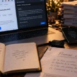 Trouver des clients freelance : candidature et message personnalisé sur ordinateur